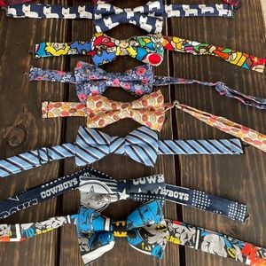 Lot of 10 Boys Bow-Ties